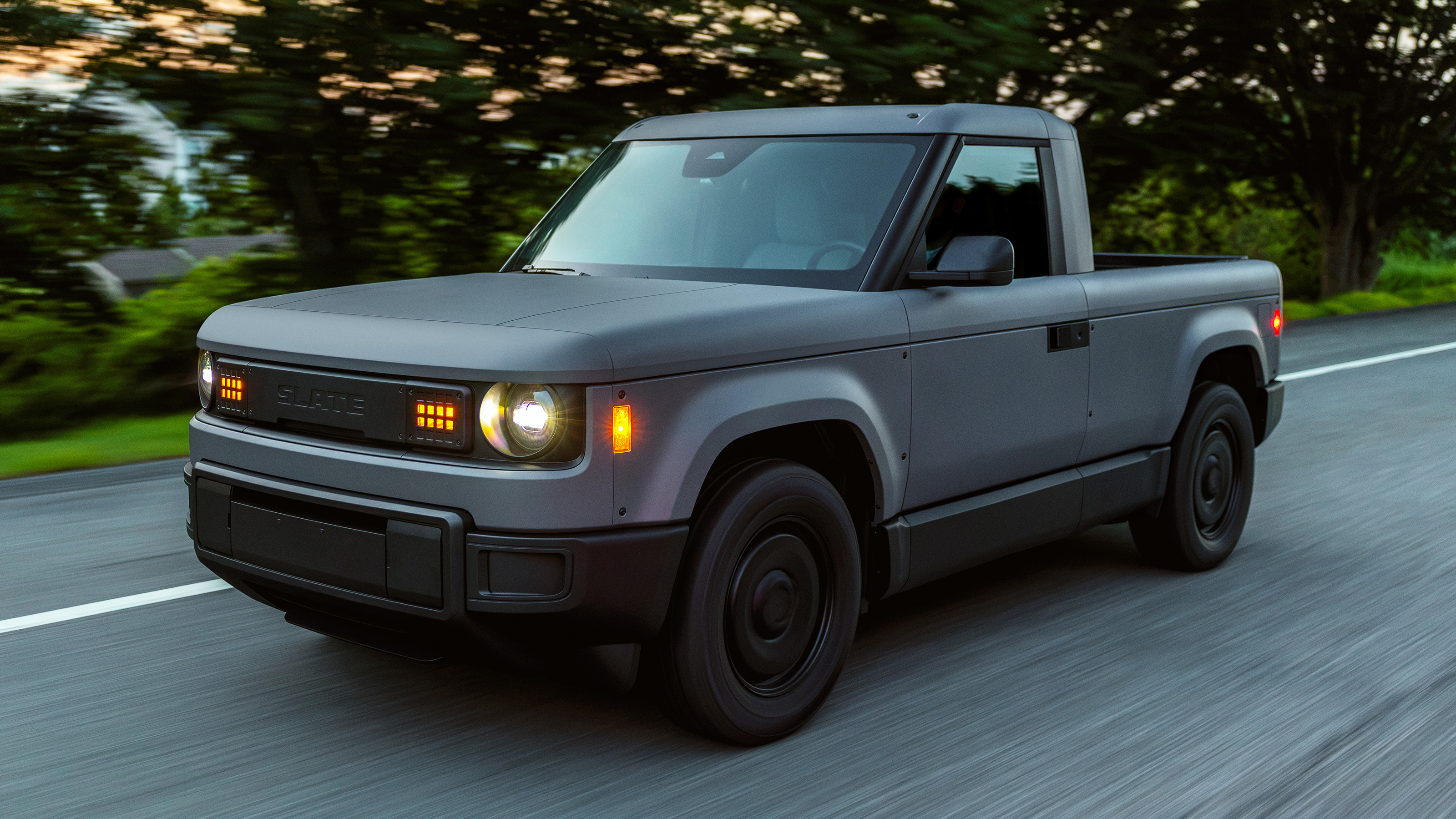 Slate Auto Truck front