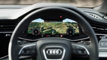 Audi Q8 steering wheel