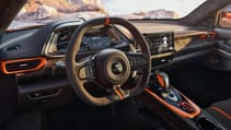 Lotus Emira 420 Sport steering wheel