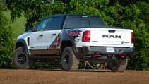 Ram TRX SRT rear three quarters