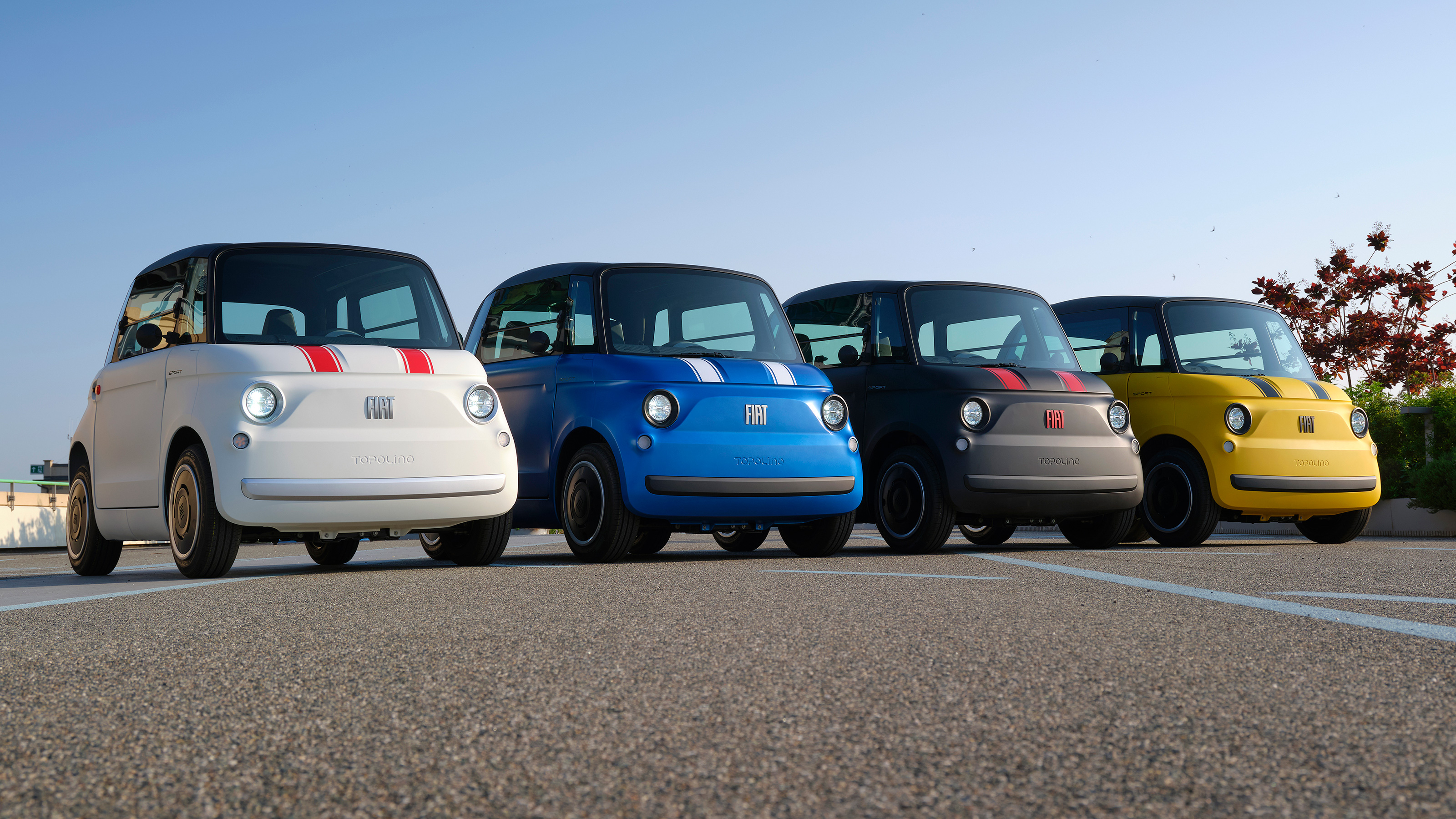 Fiat Topolino Sport line-up