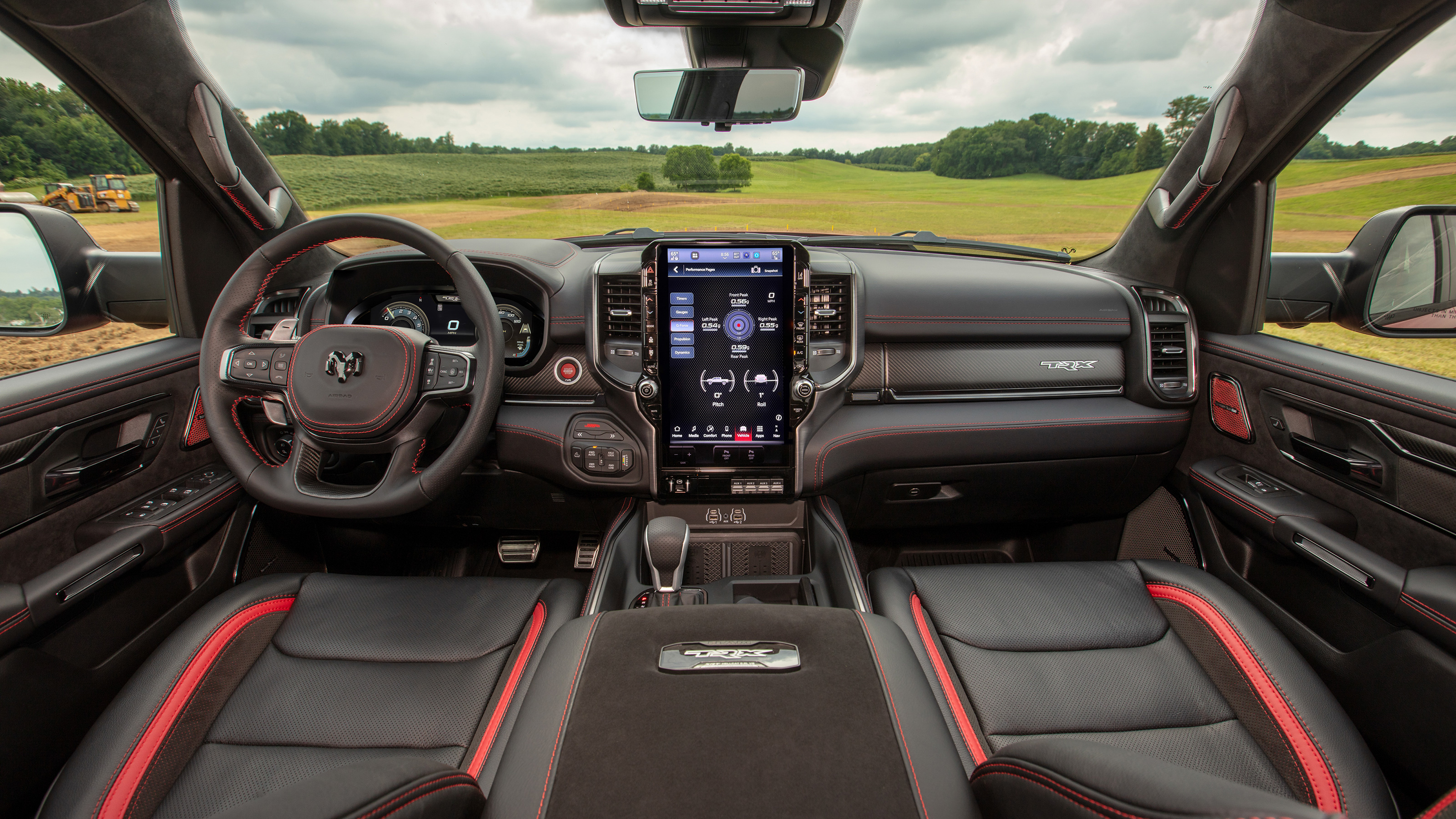 Ram TRX SRT interior