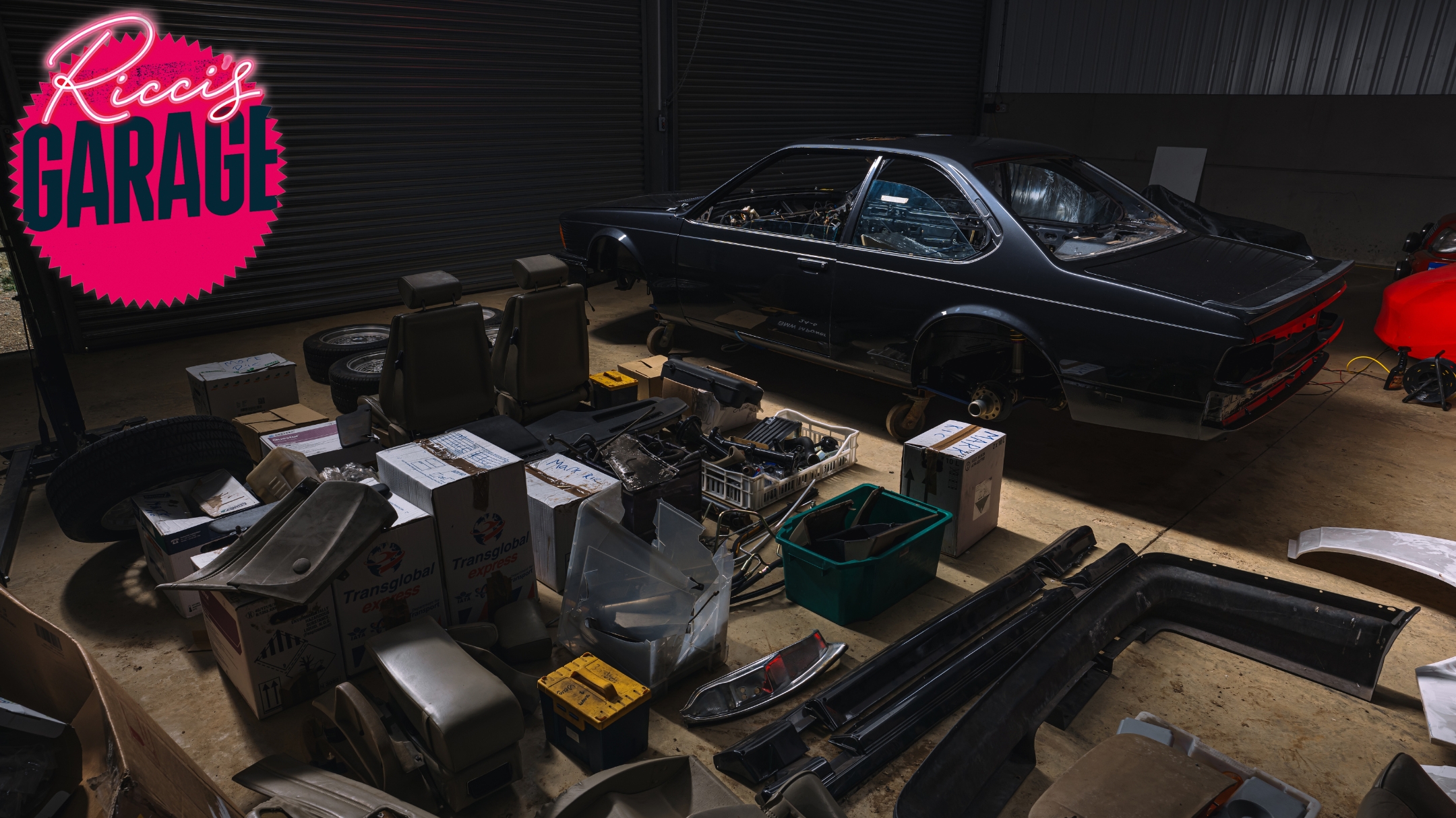 Ricci's Garage - BMW-shaped jigsaw
