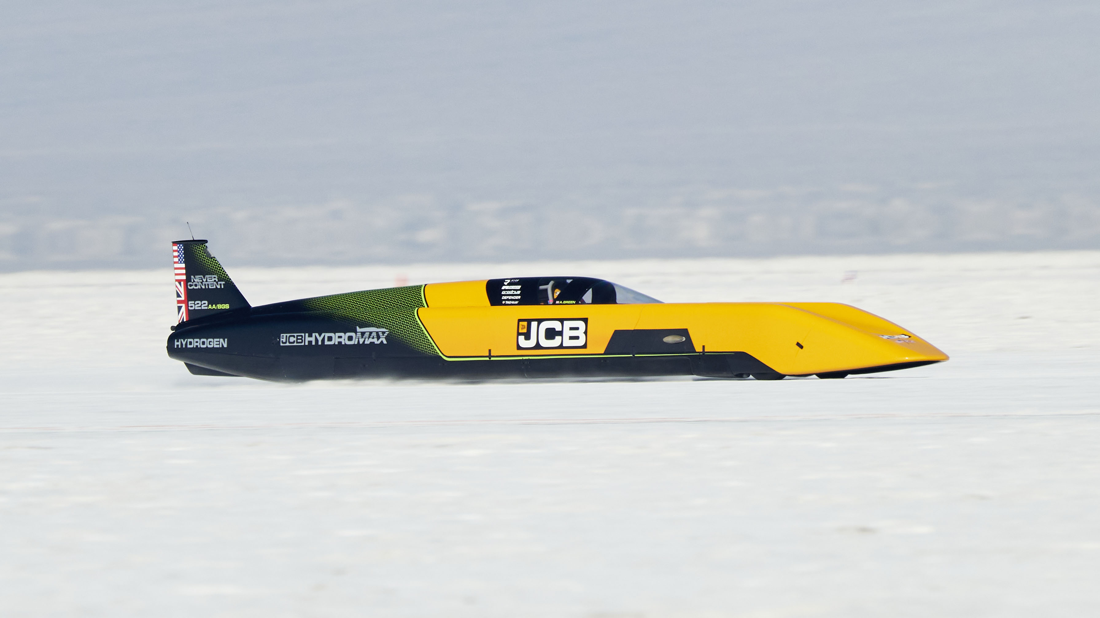 JCB Hydromax land speed record 2026
