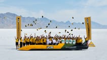 JCB Hydromax land speed record 2026
