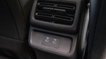 Nissan Leaf rear USBs
