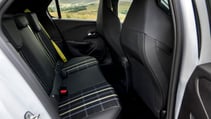 Vauxhall Corsa GSE back seats
