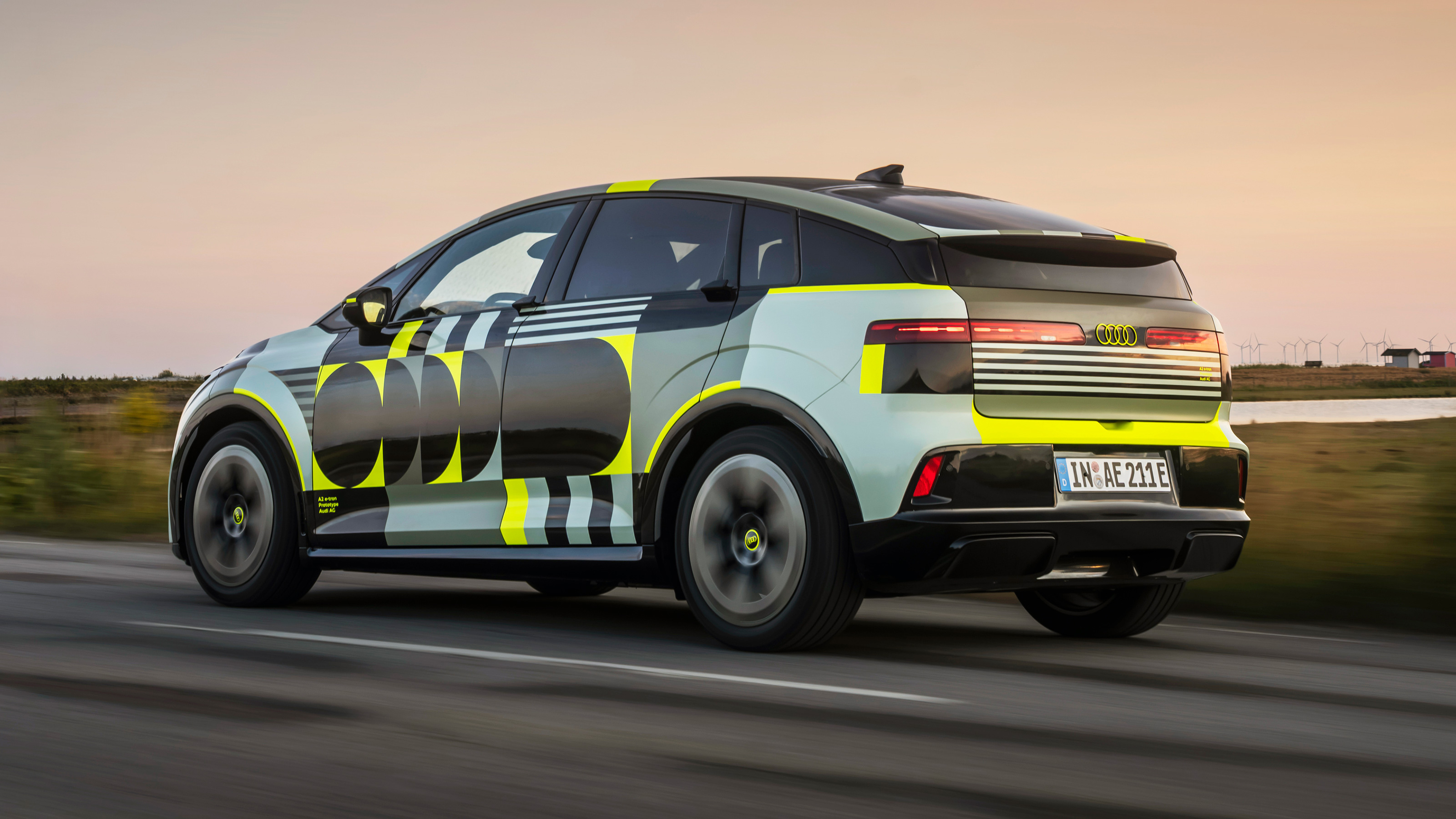 Audi A2 prototype rear