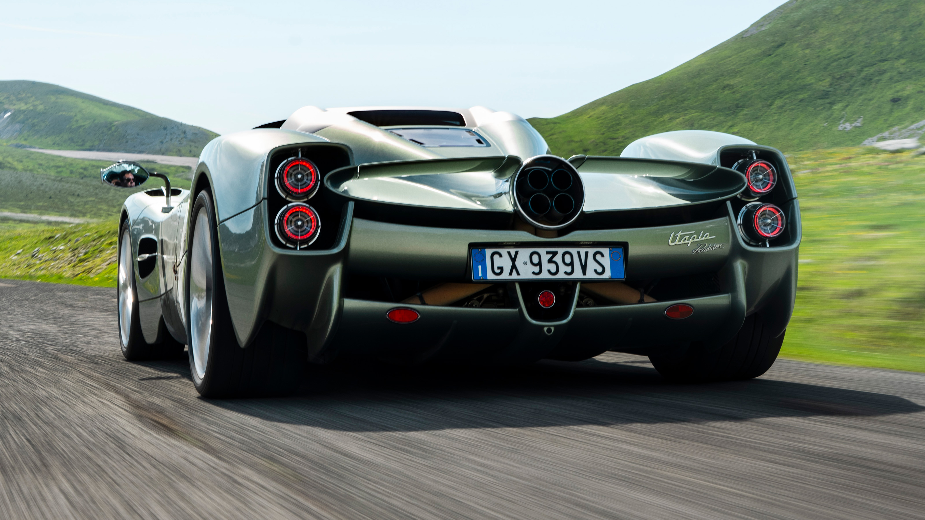 Pagani Utopia Roadster rear