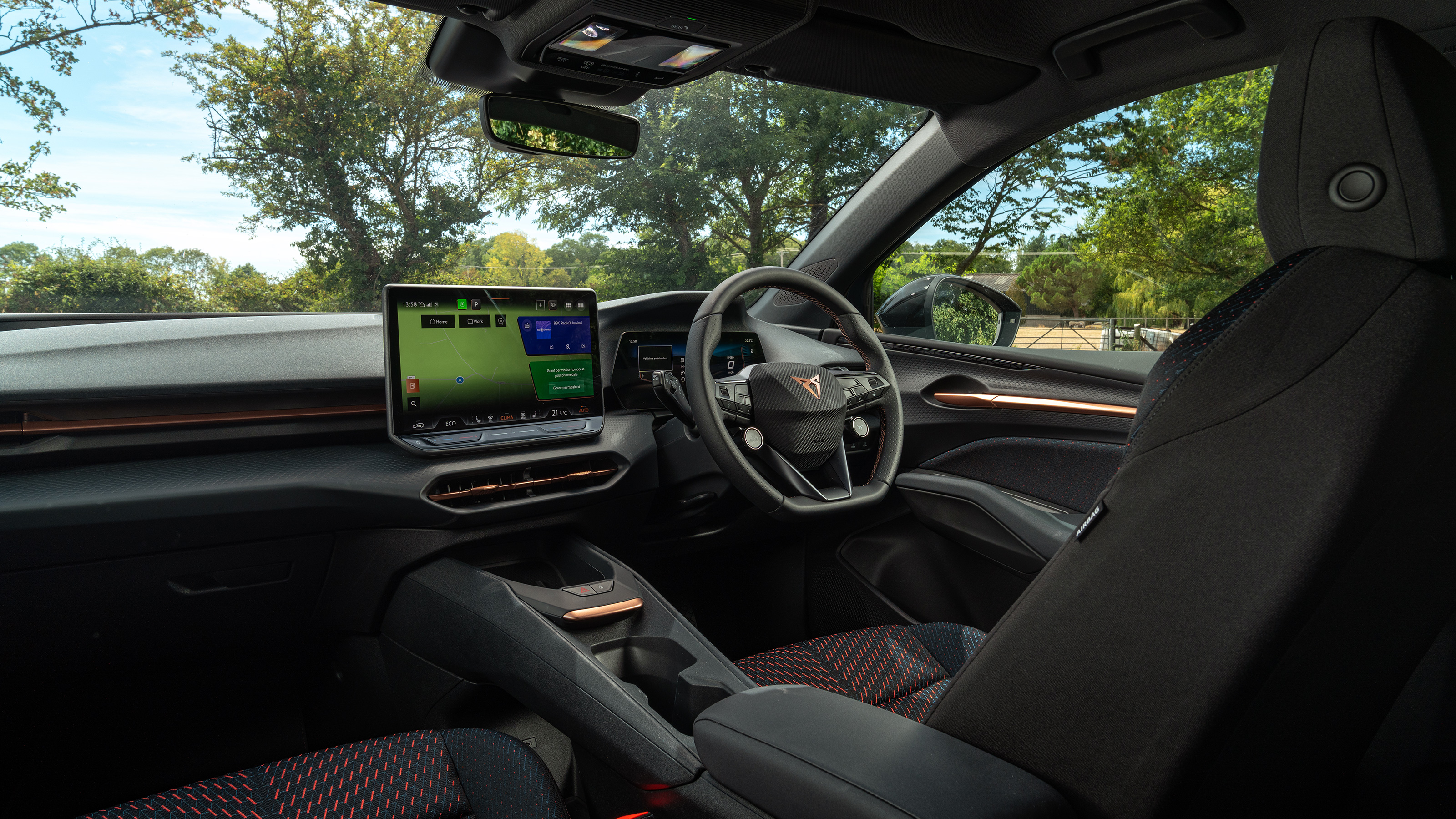 Cupra Raval interior