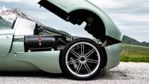 Pagani Utopia Roadster engine cover