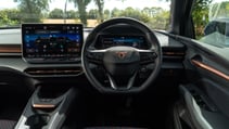 Cupra Raval steering wheel