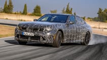 BMW 3 Series prototype front drifting