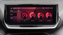 Peugeot E-208 GTI touchscreen