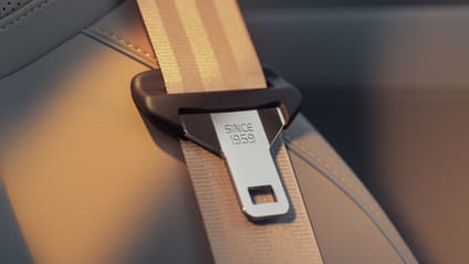 Volvo’s commemorative seatbelts