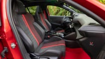 Peugeot E-208 GTI front seats