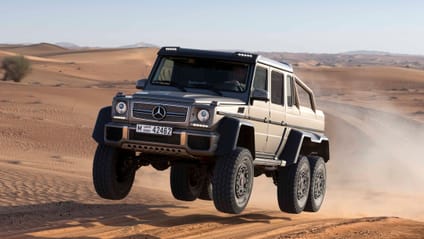 Six-wheeled cars