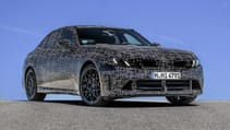 BMW 3 Series prototype front