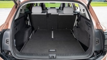 Skoda Peaq boot back seats down