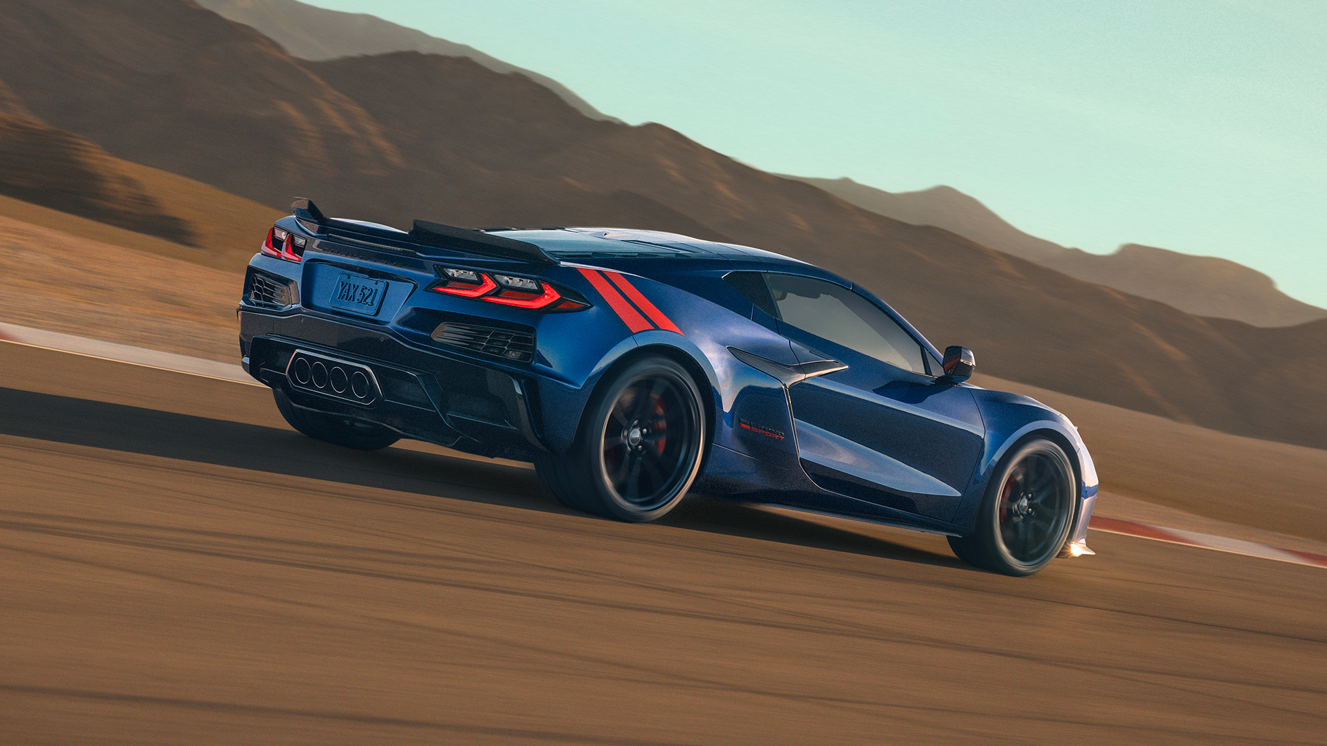 Chevrolet Corvette Grand Sport rear