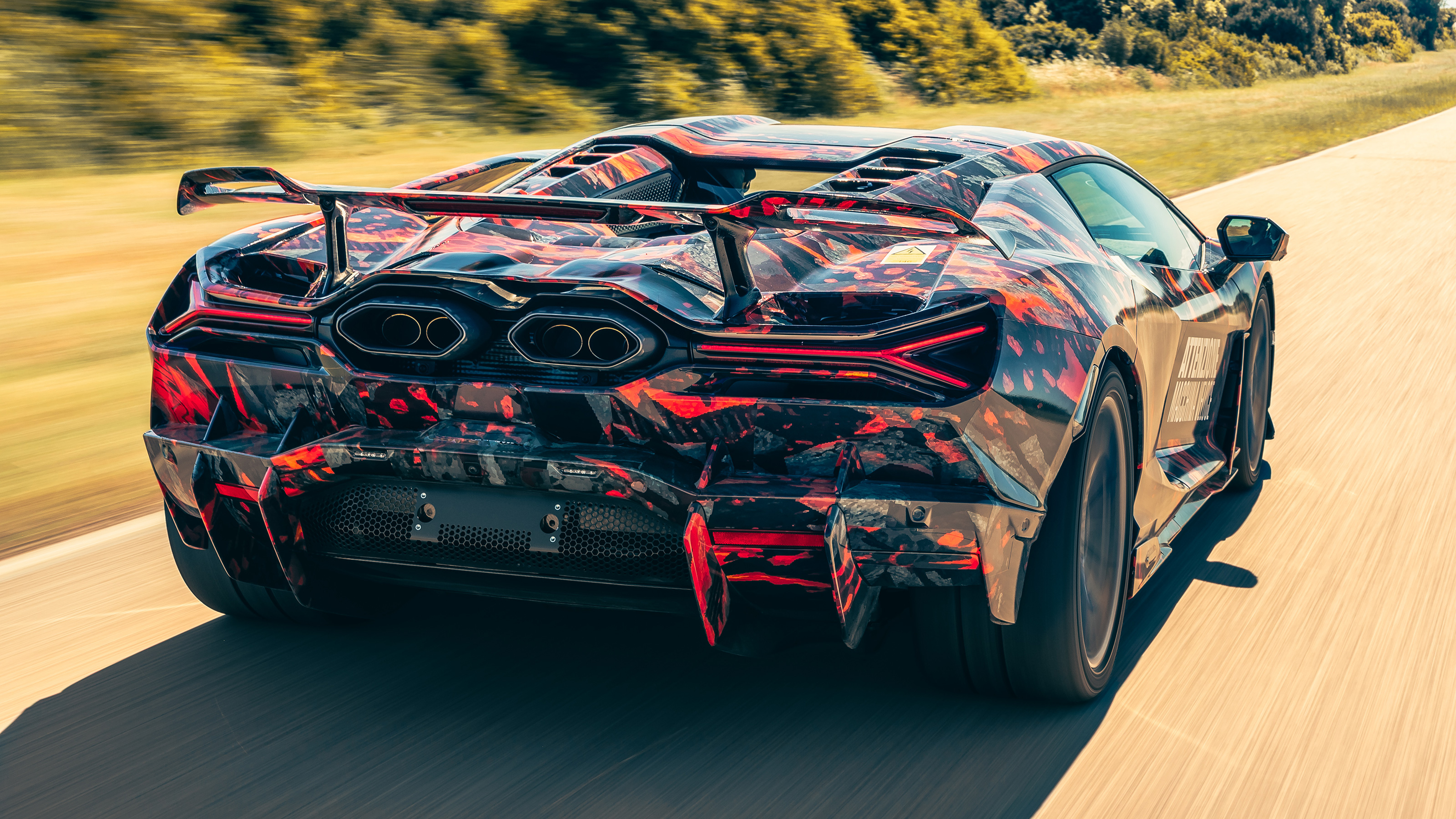 Lamborghini Revuelto SV prototype rear