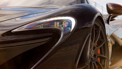 The McLaren P1’s headlights