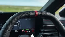 Audi RS5 steering wheel