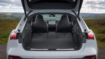 Audi RS5 Avant boot seats down