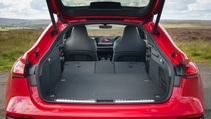 Audi RS5 saloon boot seats down