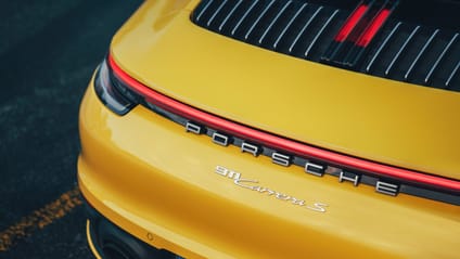 The 992 Porsche 911’s rear grille