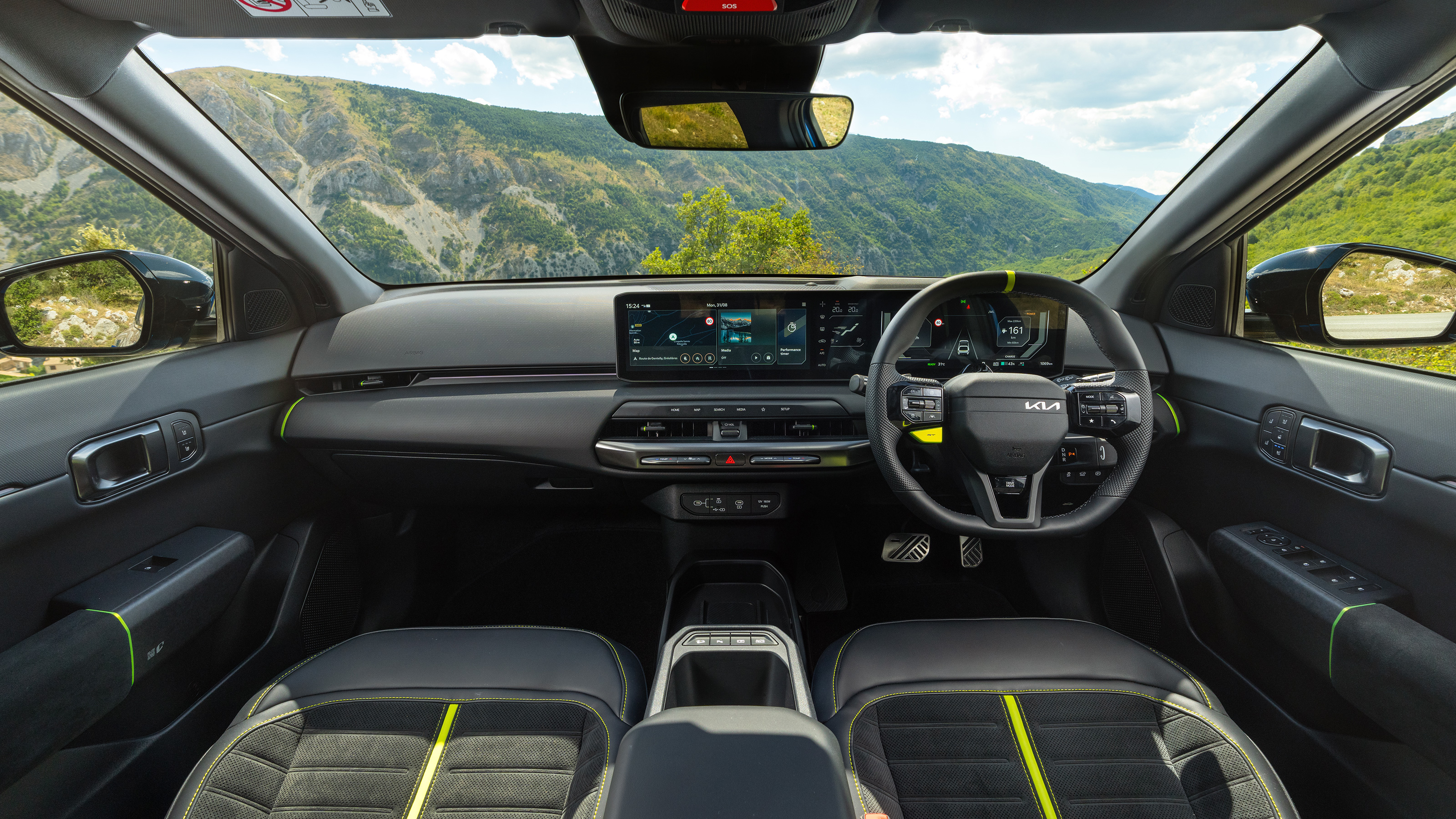 Kia EV4 GT interior