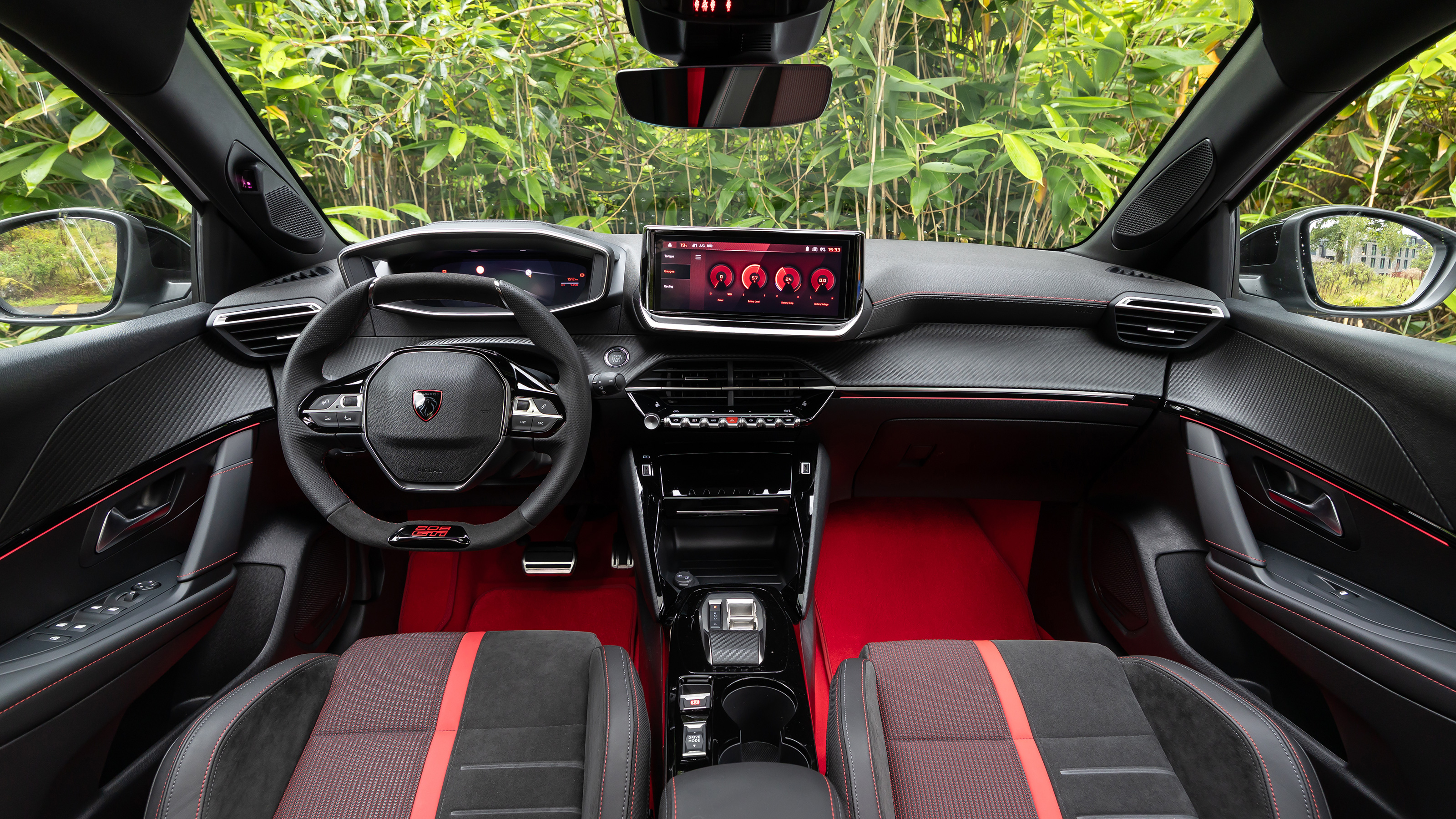 Peugeot E-208 GTI interior