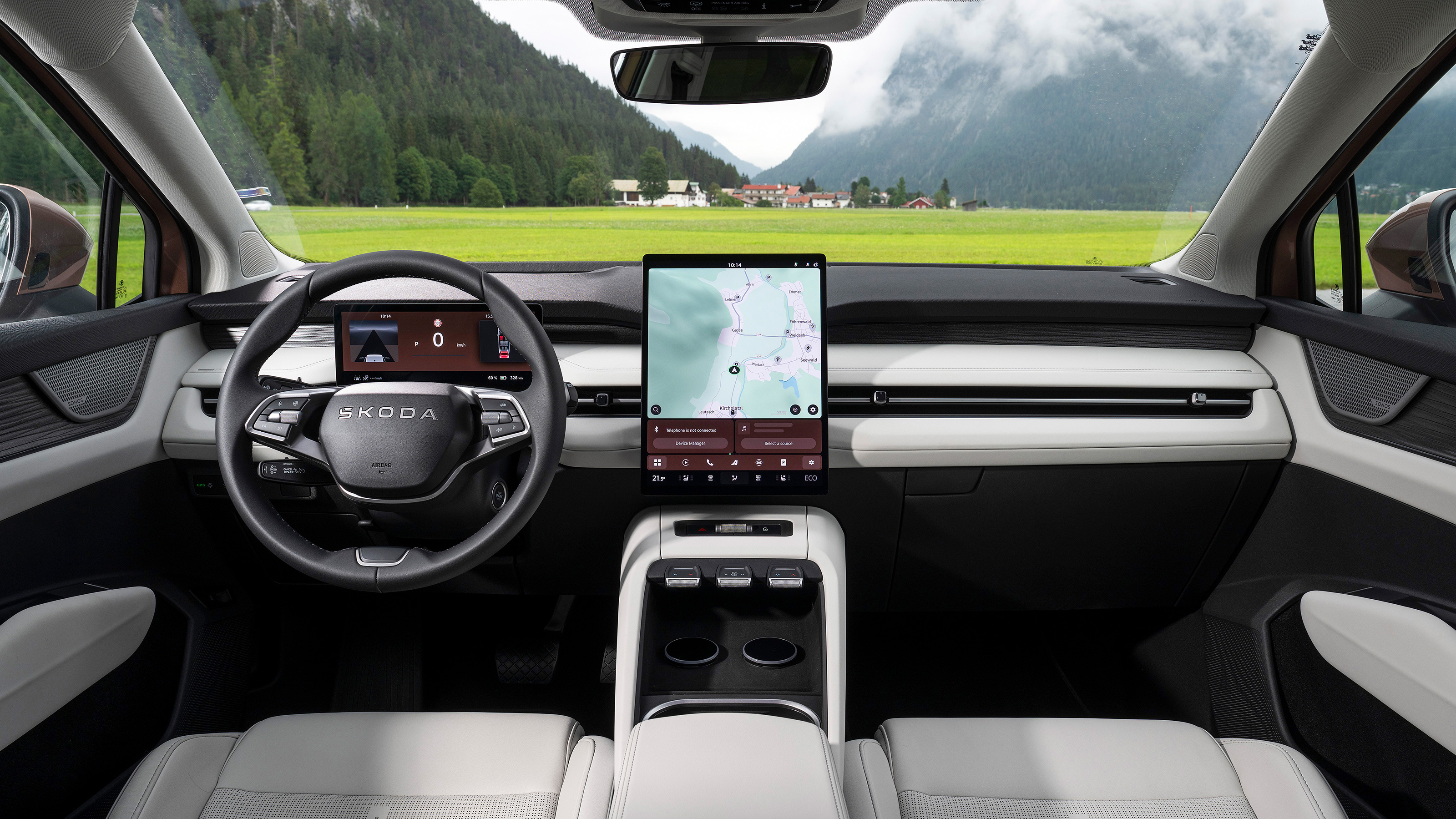 Skoda Peaq interior