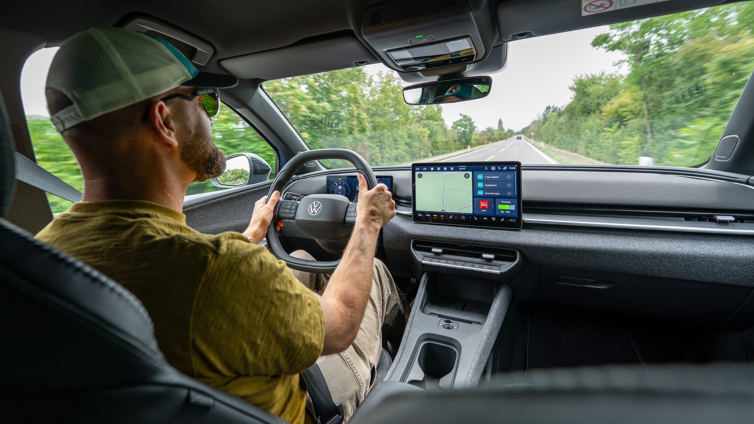 Volkswagen ID. Polo Tom Ford driving