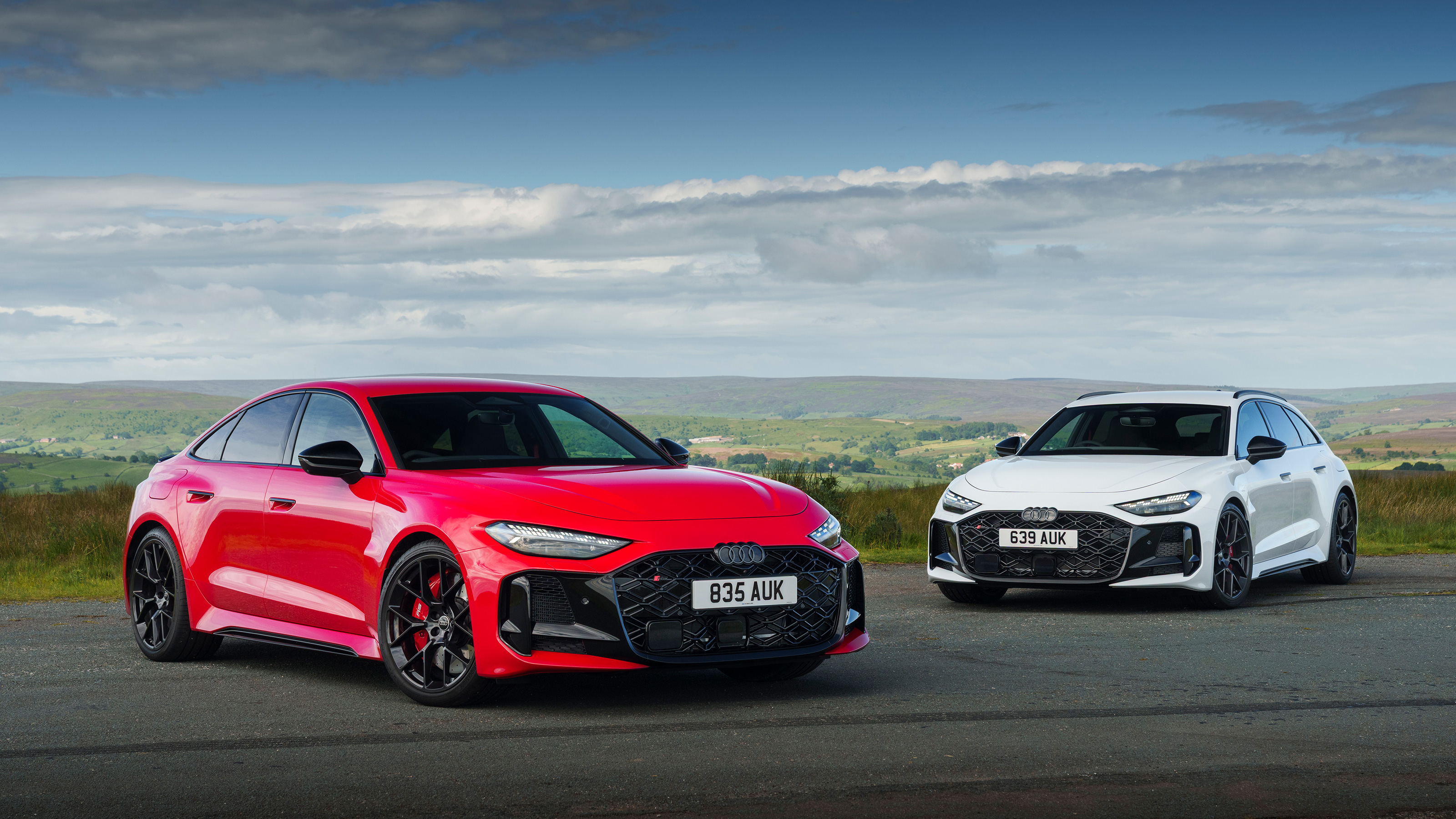 Audi RS5 saloon and Avant