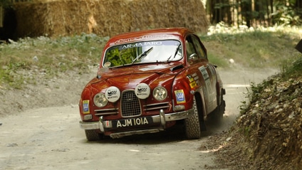 Saab 96 rally car