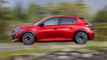 Peugeot E-208 GTI profile