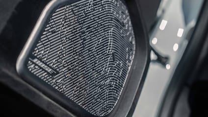 The GMC Hummer EV’s lunar speakers