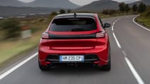 Peugeot E-208 GTI rear