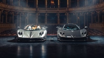 Pagani Zondas inside the Hungarian State Opera House 2026 Top Gear