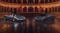 Pagani Zondas inside the Hungarian State Opera House 2026 Top Gear