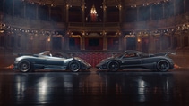 Pagani Zondas inside the Hungarian State Opera House 2026 Top Gear