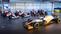 McLaren Racing heritage cars