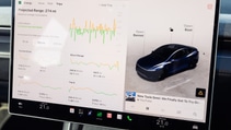 Tesla Model Y touchscreen