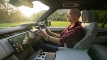 Range Rover Electric Paul Horrell driving