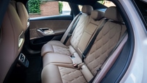 Mercedes C-Class Electric back seats