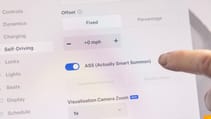 Tesla Model Y screen