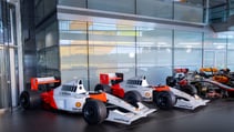 McLaren Racing heritage cars 