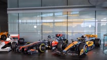 McLaren Racing heritage cars 