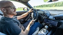 Ferrari 12Cilindri Manuale Ollie Marriage driving